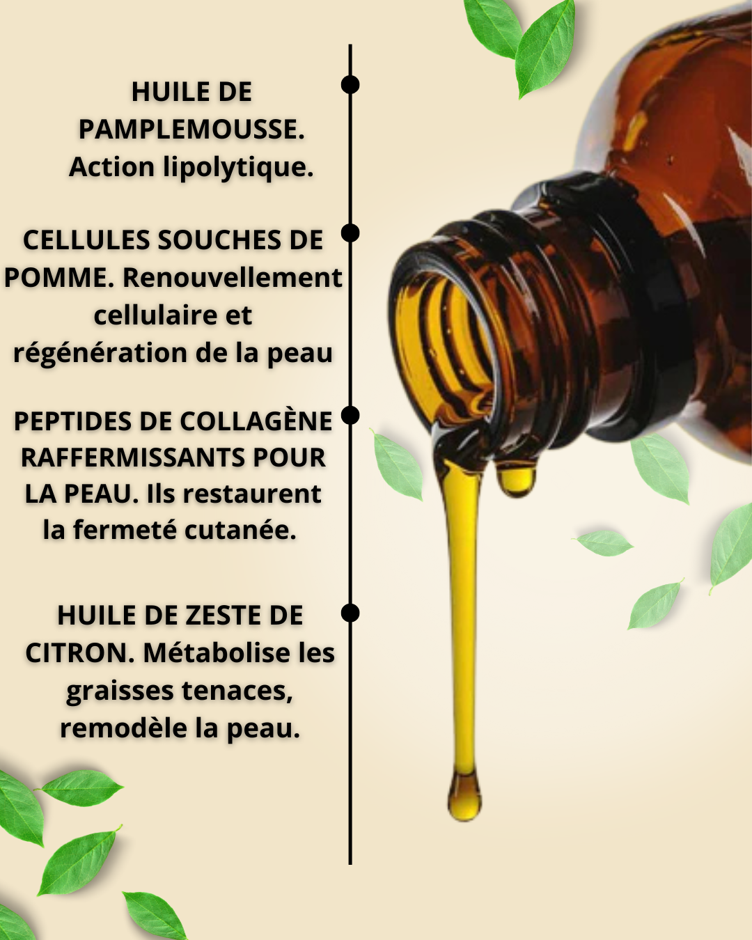 Huile naturelle anti-cellulite
